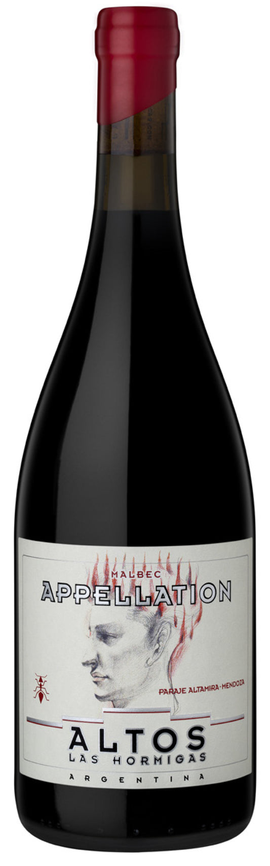 Altos Las Hormigas Appellation Paraje Altamira Malbec 2021  Front Bottle Shot