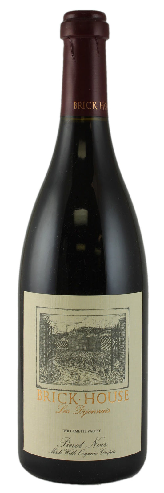 Brick House Les Dijonnais Pinot Noir 2022  Front Bottle Shot