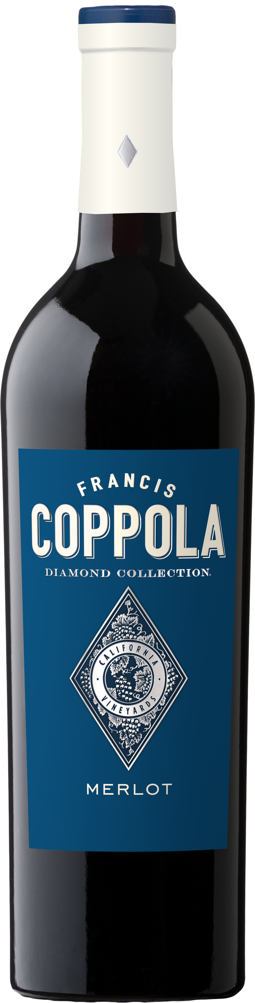 Francis Ford Coppola Diamond Collection Merlot 2022  Front Bottle Shot