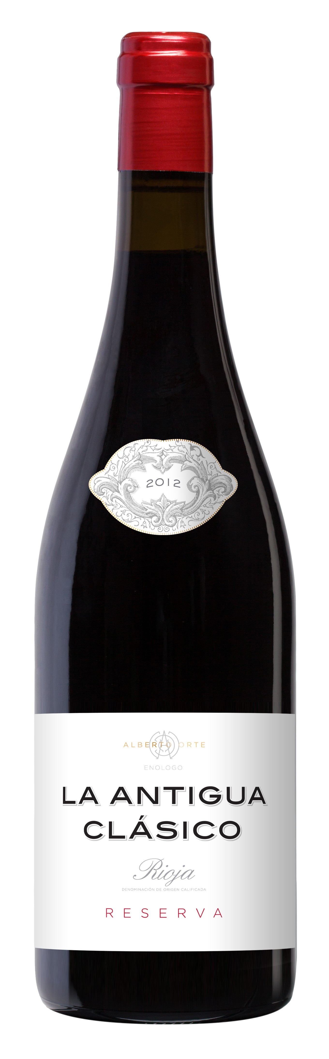 La Antigua Clasico Reserva 2012  Front Bottle Shot