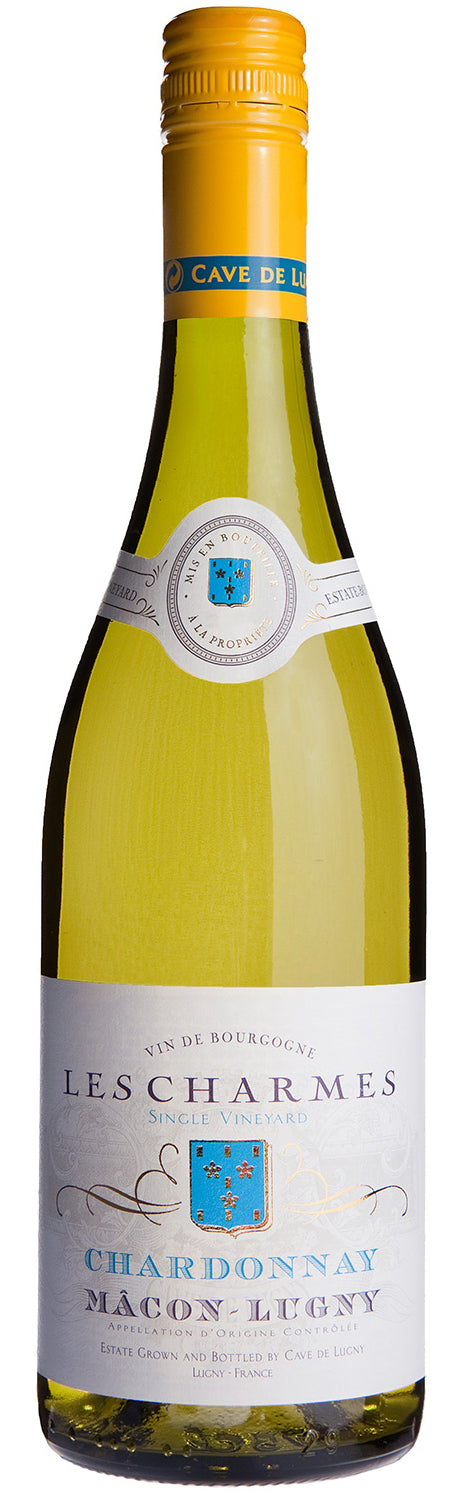 Cave de Lugny Macon-Lugny Les Charmes Chardonnay 2022  Front Bottle Shot