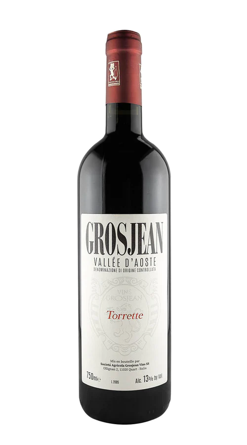 Grosjean Torrette 2022  Front Bottle Shot