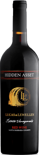 Lucas & Lewellen Hidden Asset Estate Red 2020  Front Bottle Shot