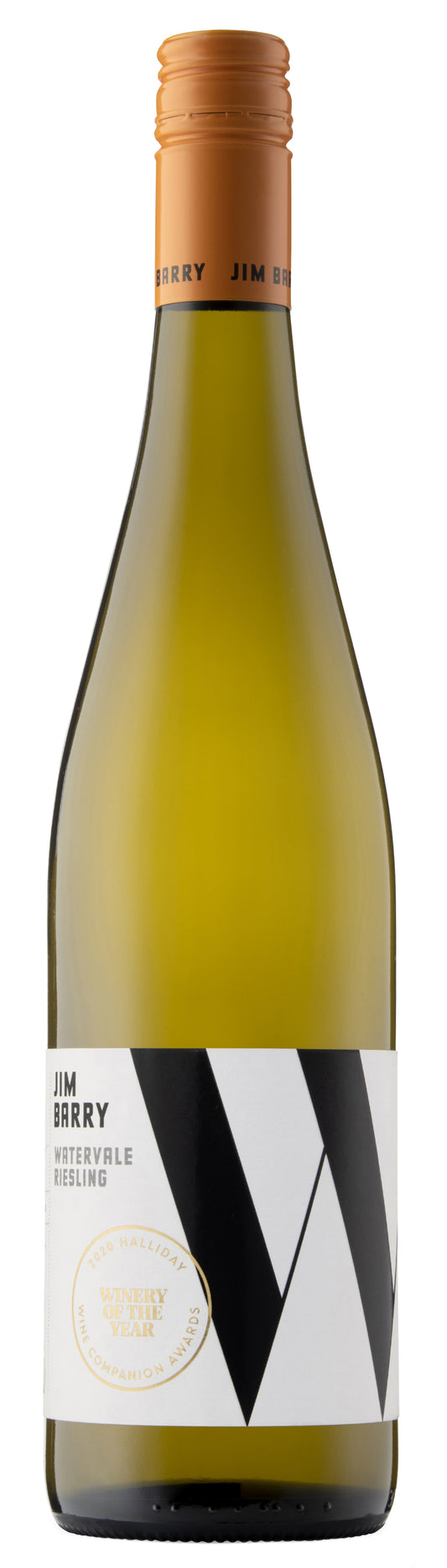 Jim Barry Watervale Riesling 2021  Front Bottle Shot