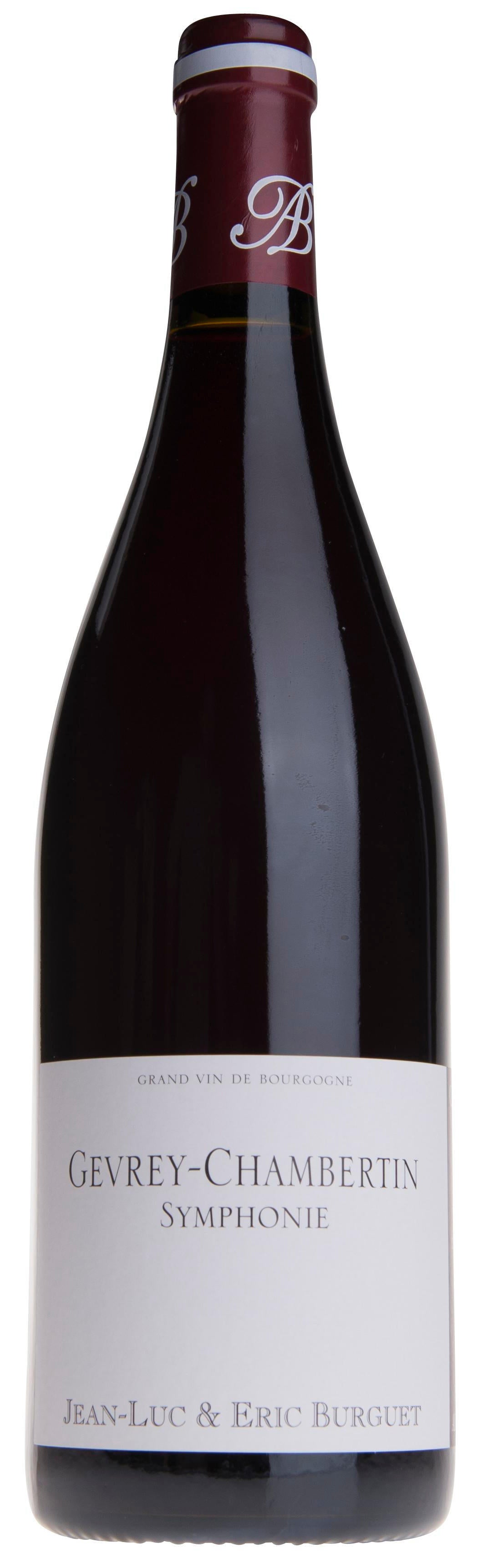 Jean-Luc & Eric Burguet Gevrey-Chambertin Symphonie 2022  Front Bottle Shot