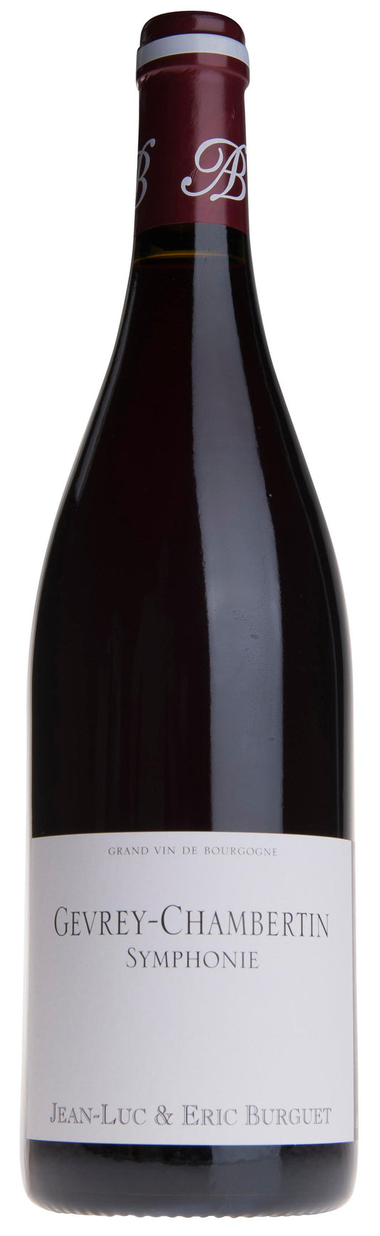 Jean-Luc & Eric Burguet Gevrey-Chambertin Symphonie 2022  Front Bottle Shot