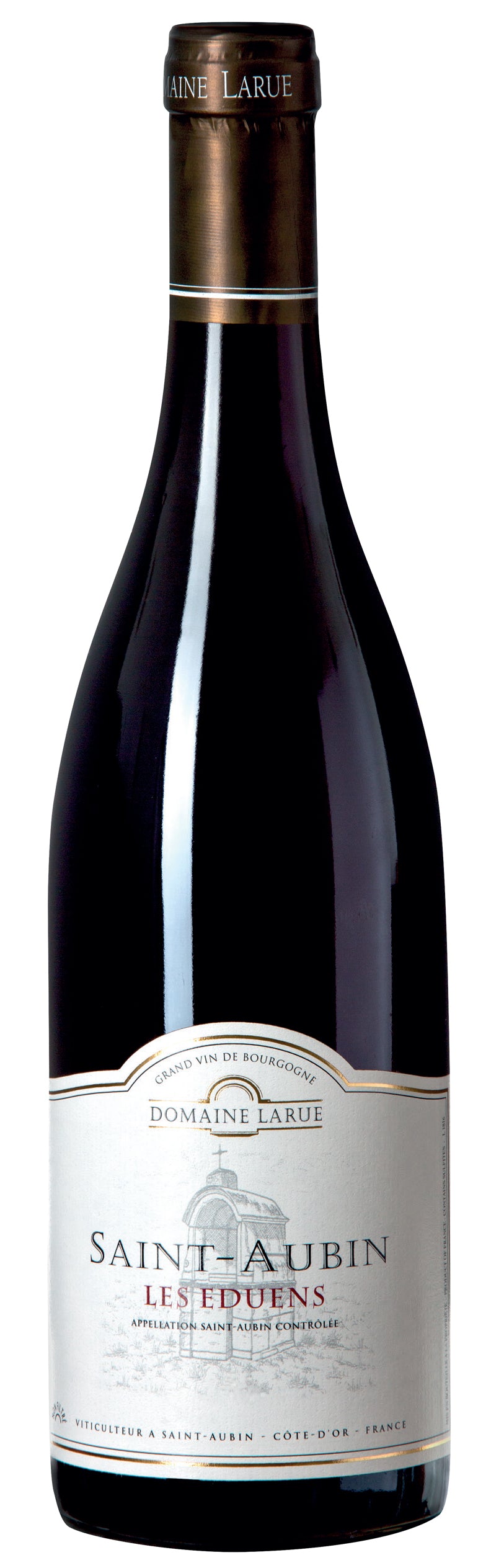 Domaine Larue Saint-Aubin Les Eduens 2022  Front Bottle Shot