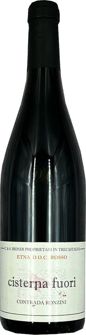Biondi Etna Cisterna Fuori Rosso 2020  Front Bottle Shot