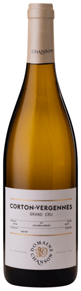 Chanson Pere & Fils Corton-Vergennes Grand Cru Blanc 2022  Front Bottle Shot
