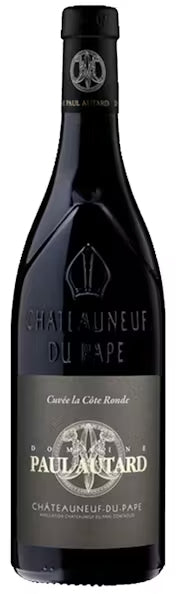 Domaine Paul Autard Chateauneuf-du-Pape Cuvee la Cote Ronde 2019  Front Bottle Shot