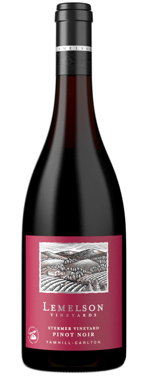 Lemelson Stermer Vineyard Pinot Noir 2019  Front Bottle Shot