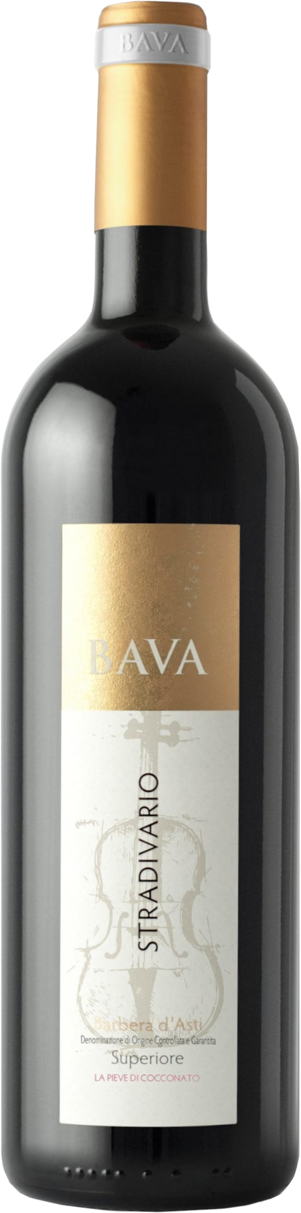 Bava Stradivario Barbera d'Asti Superiore 2011  Front Bottle Shot