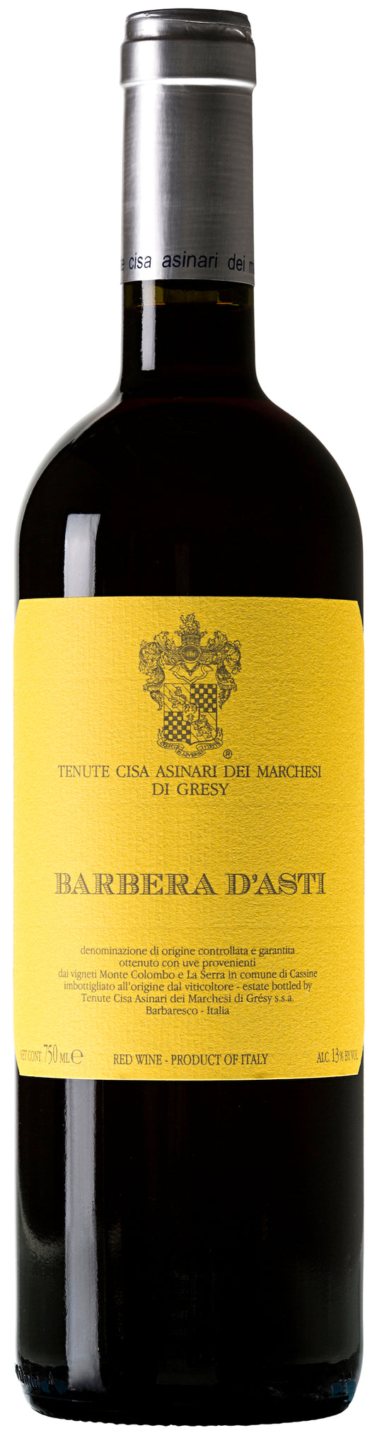 Marchesi di Gresy Barbera d'Asti 2023  Front Bottle Shot