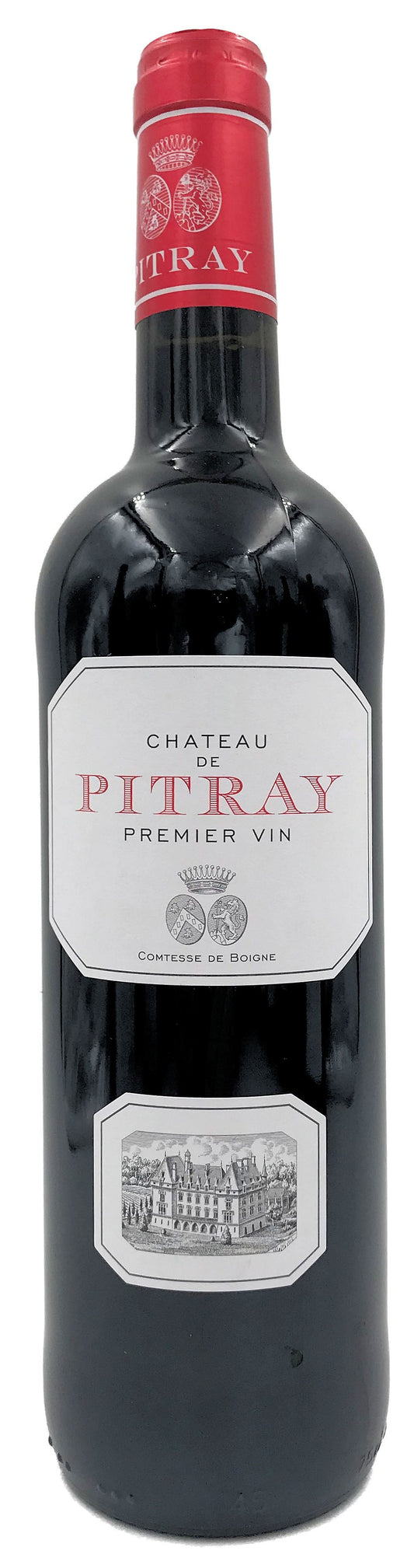 Chateau Pitray  2018  Front Bottle Shot