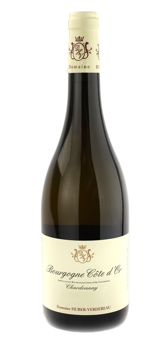 Huber-Verdereau Bourgogne Cote d’Or Chardonnay 2020  Front Bottle Shot