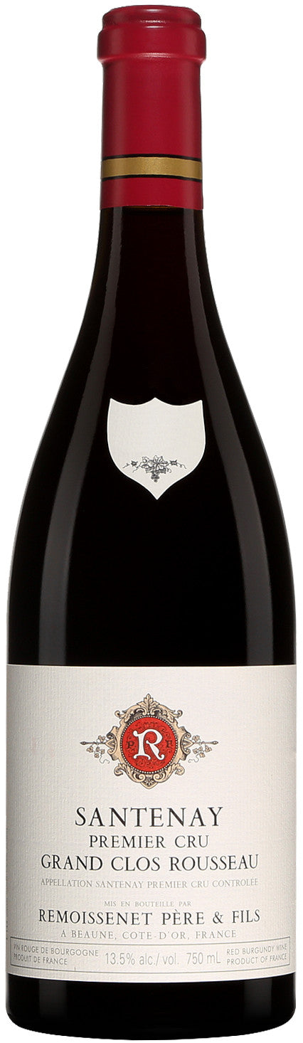 Remoissenet Santenay Grand Clos Rousseau Premier Cru 2022  Front Bottle Shot