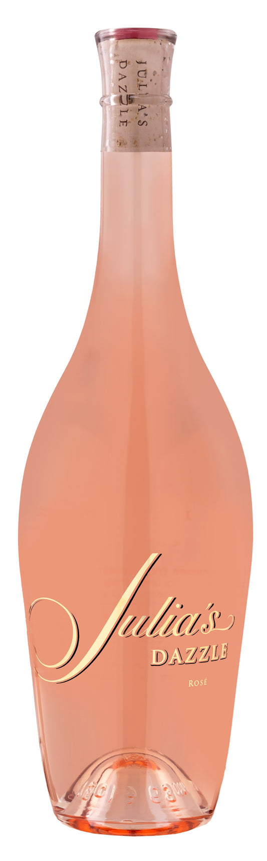 Long Shadows Vintners Julia's Dazzle Rose 2023  Front Bottle Shot