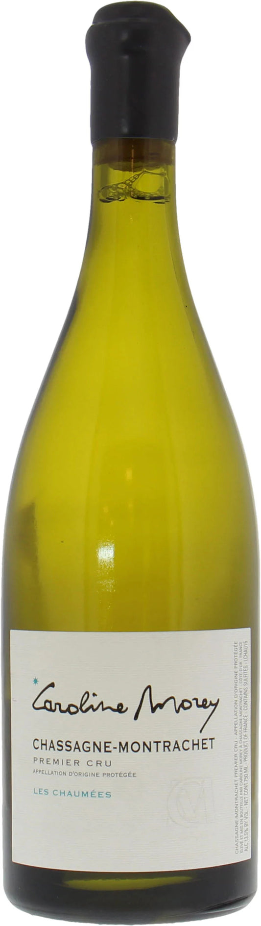 Domaine Caroline Morey Chassagne-Montrachet Chaumees Premier Cru 2022  Front Bottle Shot
