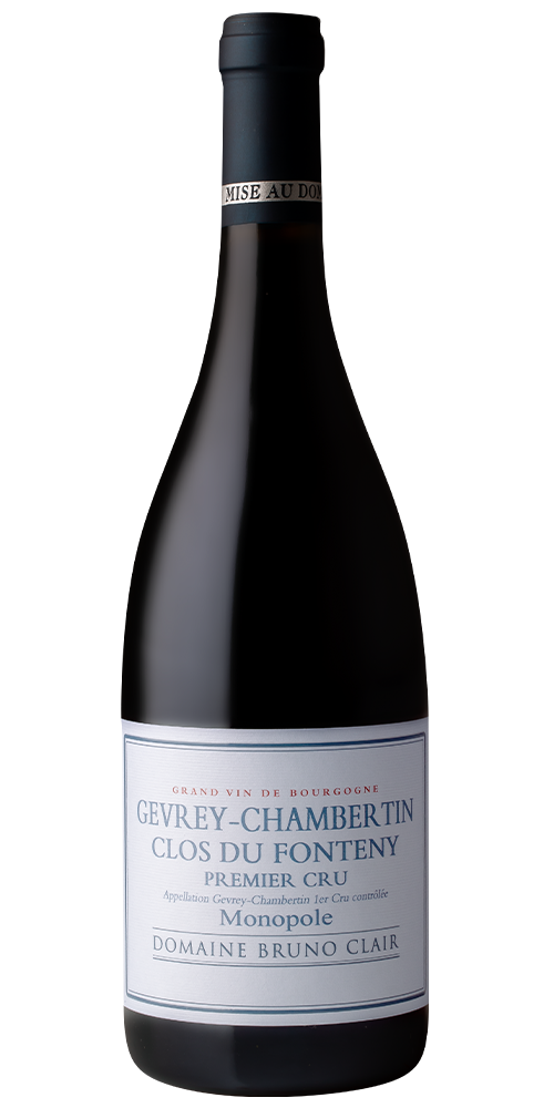 Bruno Clair Gevrey-Chambertin Clos du Fonteny Premier Cru 2021  Front Bottle Shot