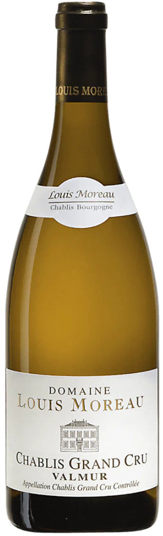 Domaine Louis Moreau Chablis Valmur Grand Cru 2019  Front Bottle Shot