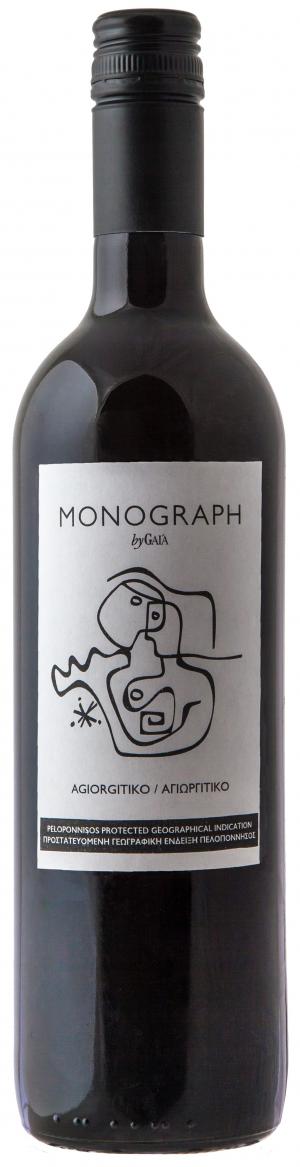 Gaia Monograph Agiorgitiko 2022  Front Bottle Shot