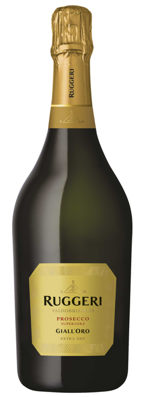 Ruggeri Giall'oro Prosecco Superiore Extra Dry  Front Bottle Shot