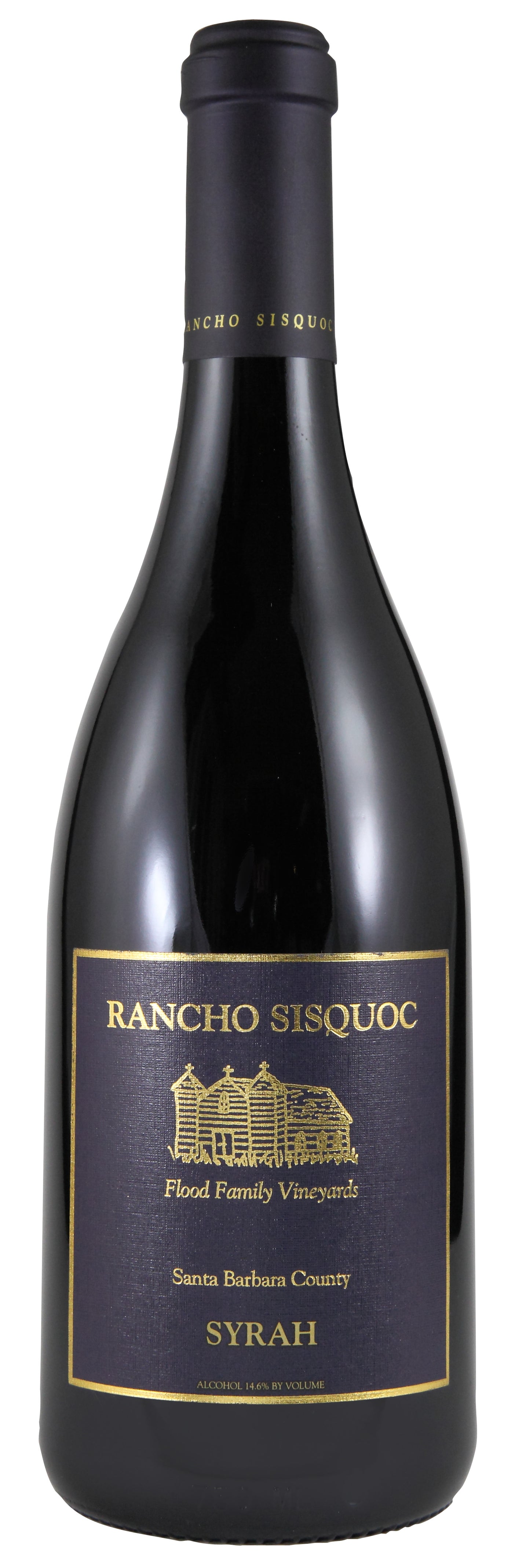 Rancho Sisquoc Syrah 2021  Front Bottle Shot