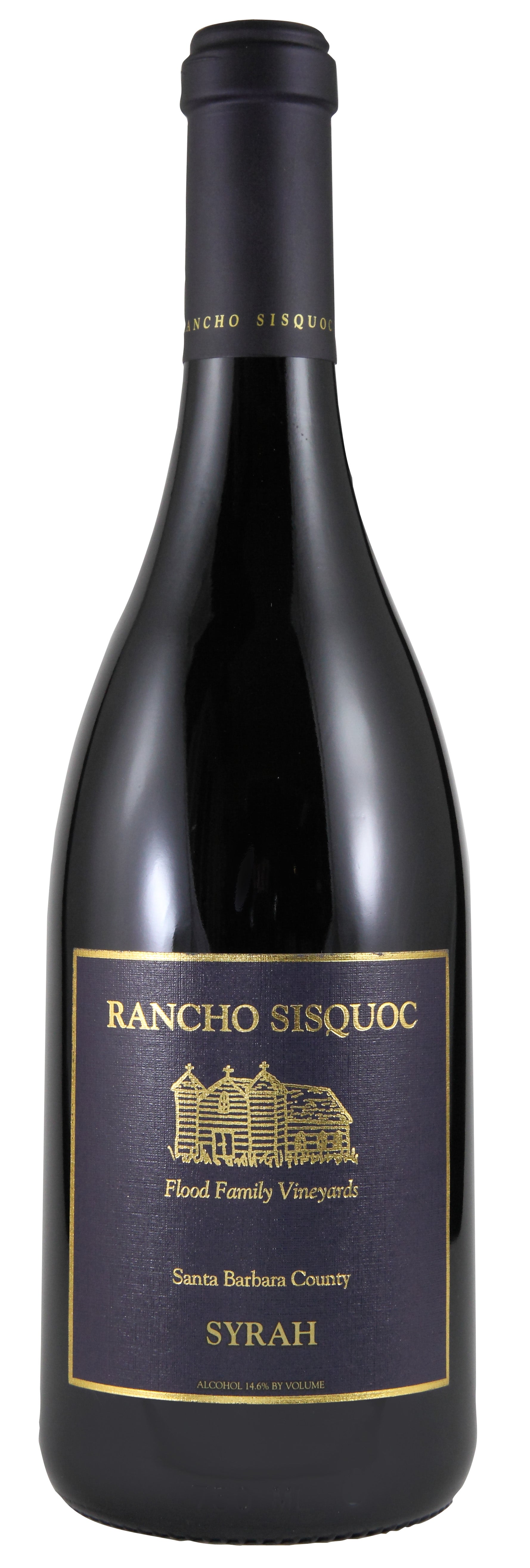 Rancho Sisquoc Syrah 2021  Front Bottle Shot
