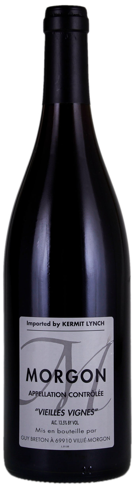 Guy Breton Morgon Vieilles Vignes 2023  Front Bottle Shot