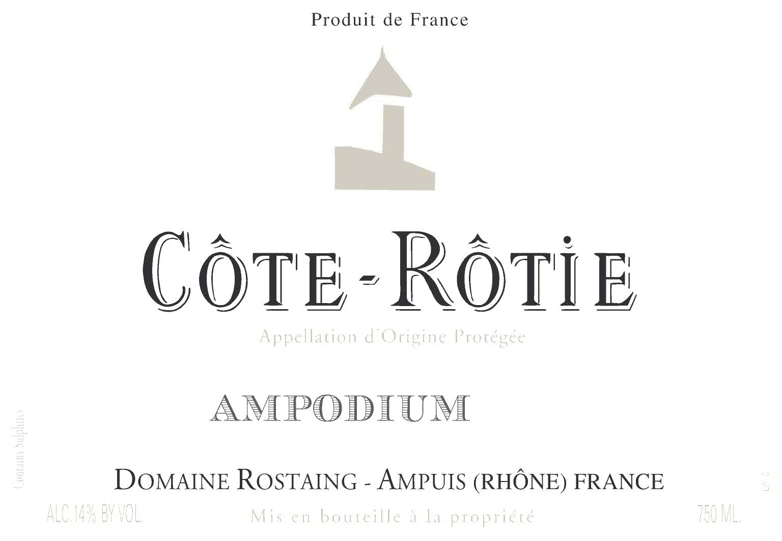 Rene Rostaing Cote-Rotie Ampodium (375ML half-bottle) 2022