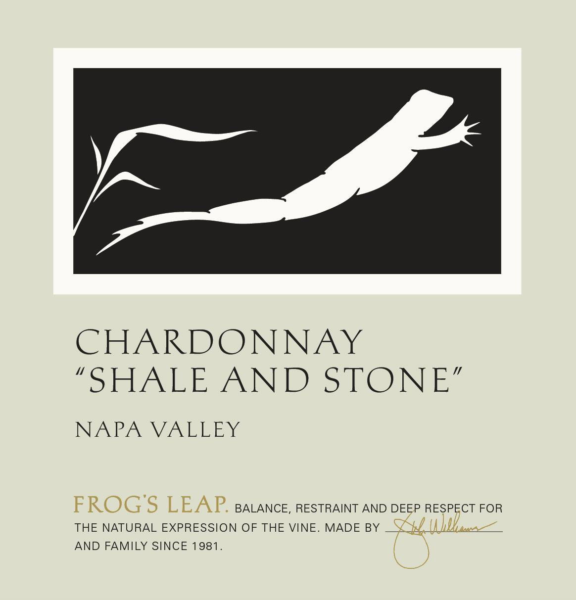 Frog's Leap Shale and Stone Napa Valley Chardonnay (375ML half-bottle) 2022