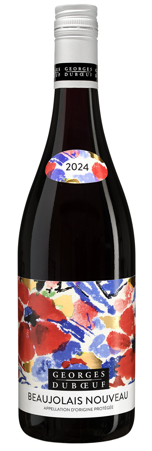 Duboeuf Beaujolais Nouveau 2024  Front Bottle Shot