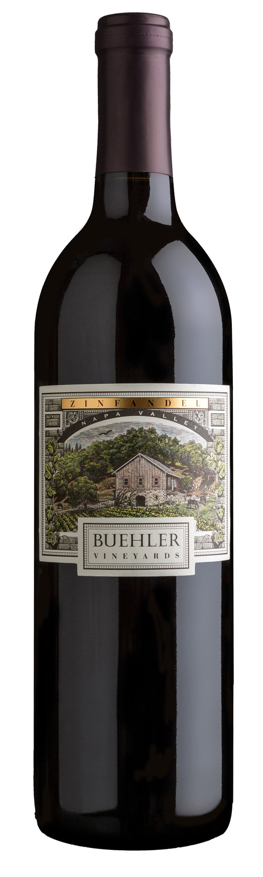 Buehler Zinfandel 2021  Front Bottle Shot