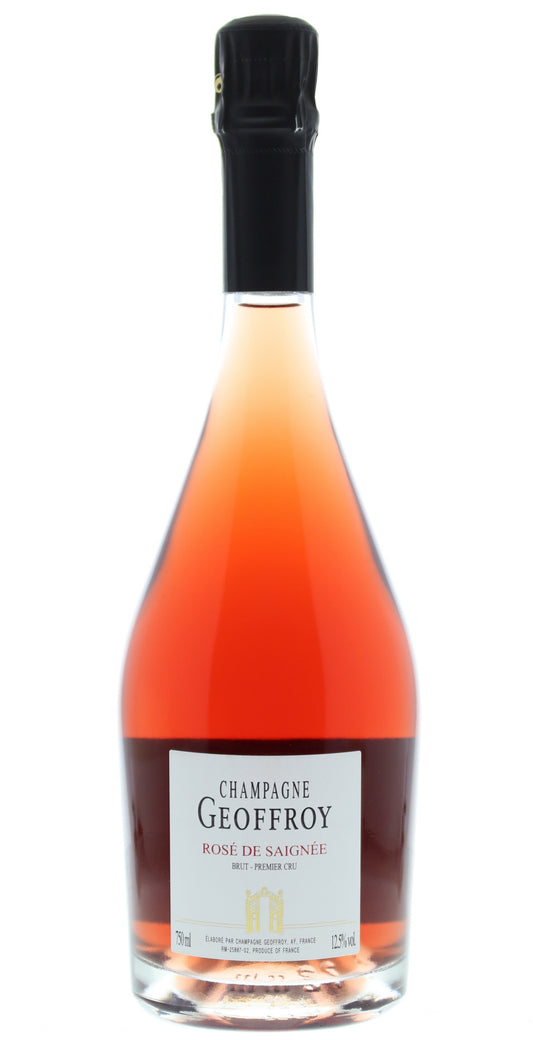 Geoffroy Rose de Saignee Brut  Front Bottle Shot
