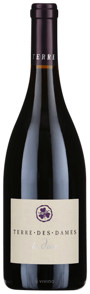 Terres des Dames La Diva Rouge 2016  Front Bottle Shot