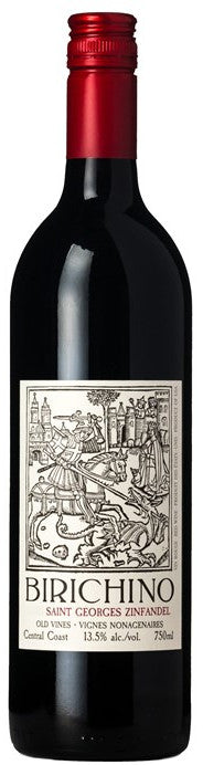 Birichino Saint Georges Old Vines Zinfandel 2023  Front Bottle Shot