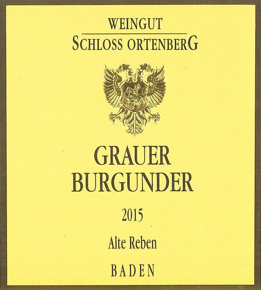 Schloss Ortenberg Baden Grauer Burgunder Alte Reben 2015