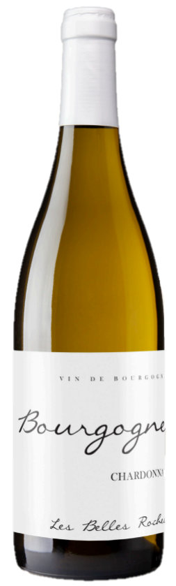 Les Belles Roches Bourgogne Blanc 2022  Front Bottle Shot