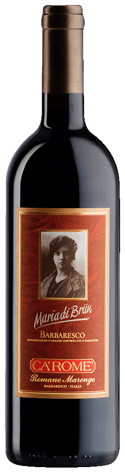 Ca' Rome Maria di Brun Barbaresco 2018  Front Bottle Shot