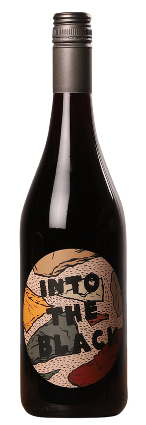 Worlds Apart Wines Into the Black Syrah 2021  Front Bottle Shot