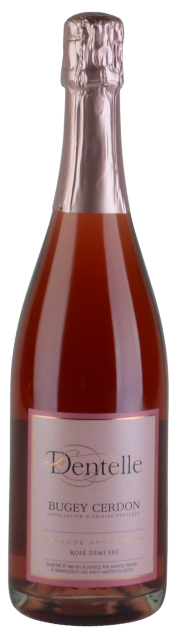 Domaine de la Dentelle Bugey Cerdon Rose  Front Bottle Shot