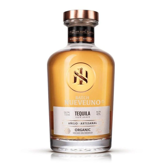 Nueveuno Anejo Artesanal Organic Tequila 750ml