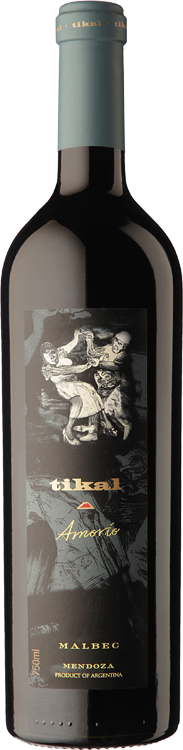 Tikal Amorio Malbec 2020  Front Bottle Shot