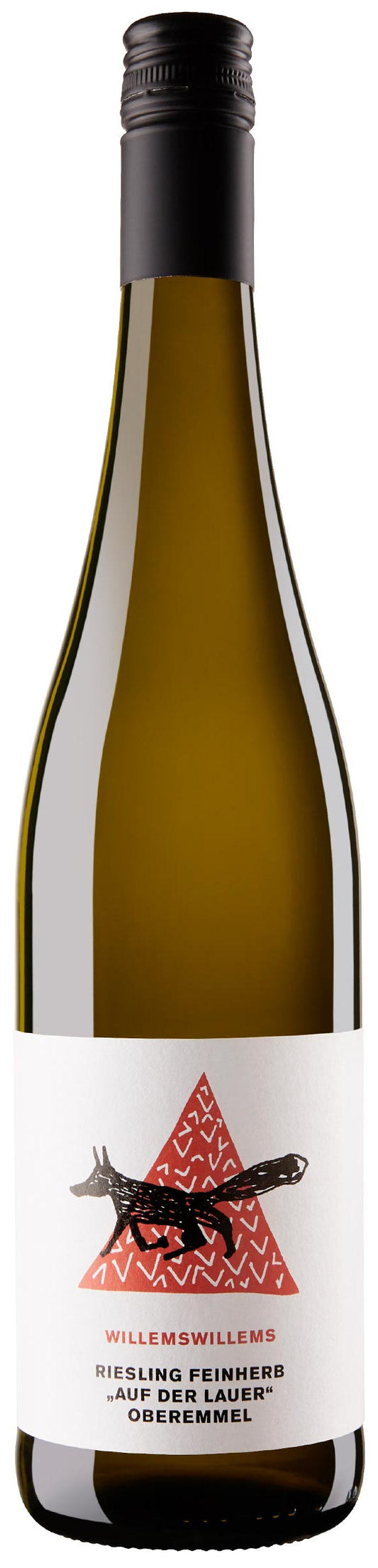 Willems-Willems Mosel Riesling Auf der Lauer Feinherb 2023  Front Bottle Shot