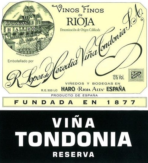 R. Lopez de Heredia Rioja Vina Tondonia Reserva (1.5 Liter Magnum) 2012
