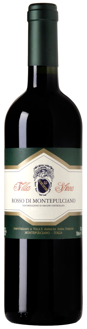 Villa Sant'Anna Rosso di Montepulciano 2021  Front Bottle Shot