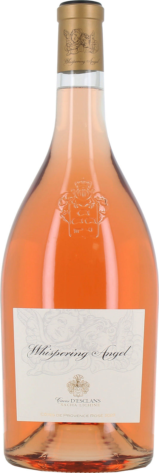 Chateau d'Esclans Whispering Angel Rose (3 Liter Bottle) 2023  Front Bottle Shot