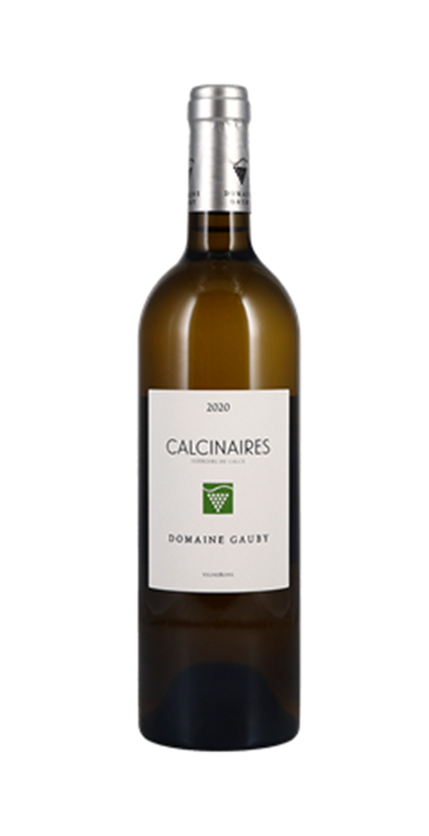 Domaine Gauby Les Calcinaires Cotes Catalanes Blanc 2020  Front Bottle Shot