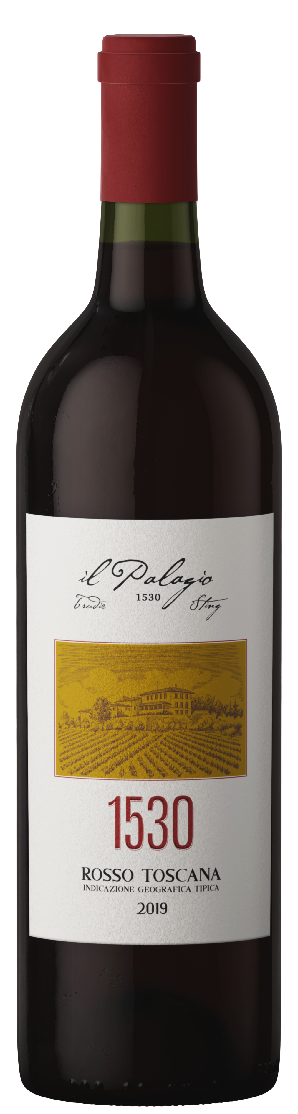 Il Palagio "1530" Toscana Rosso 2019  Front Bottle Shot