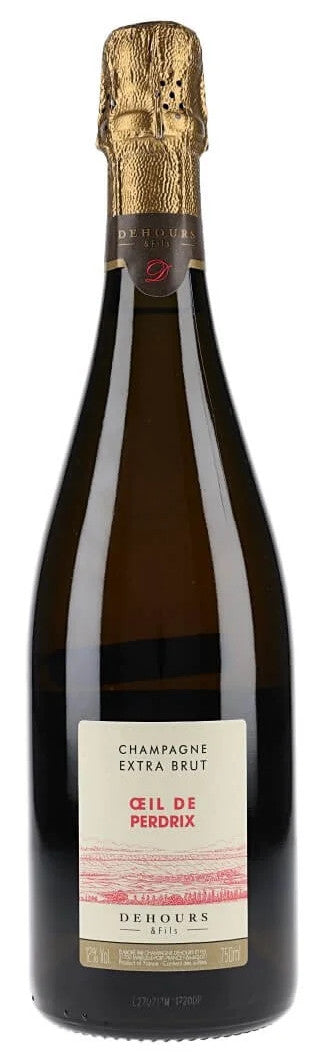 Dehours Oeil de Perdrix Rose Extra Brut  Front Bottle Shot
